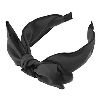 Double Layered Bow Knot Headband Hairband for Women 2.6 Inch Wide