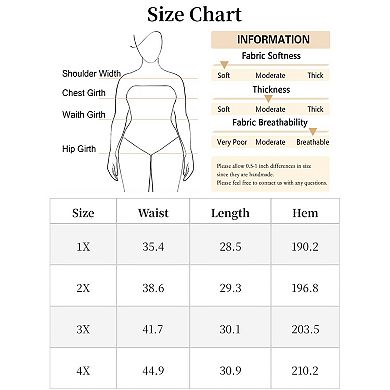 Plus Size Pleated Skirt for Women Stretched High Waist Metallic Shiny Midi Skirts