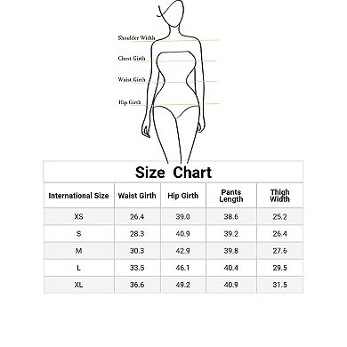 Women's Boho Floral High Waist Drawstring Tropical Wide Leg Pants