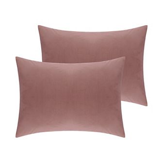 Velvet Envelope Closure Soft and Durable Pillowcases 2 pc
