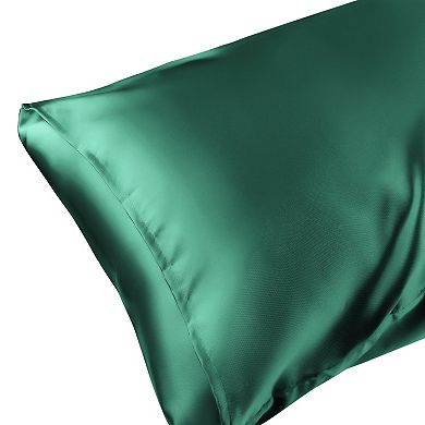 Satin Hair and Skin Breathable Envelope Closure Pillowcase 2 Pcs 20" x 26"