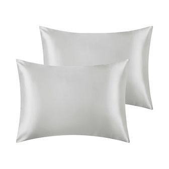 Satin Hair and Skin Breathable Envelope Closure Pillowcase 2 pc 20" x 26"