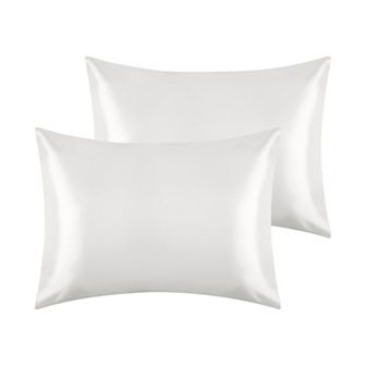 Satin Hair and Skin Breathable Envelope Closure Pillowcase 2 pc 20" x 26"