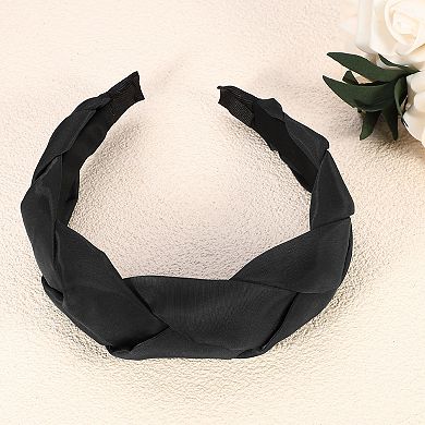 Solid Wide Headbands Non-slip Fashion 1.61inch Wide for Women