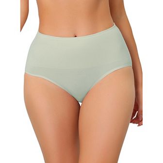 Underwear for Women High Waist Shaping Tummy Control Panties Breathable Brief