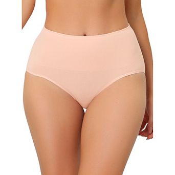 Underwear for Women High Waist Shaping Tummy Control Panties Breathable Brief