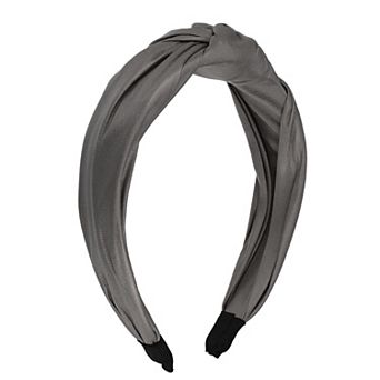 1 pc Faux Leather Knotted Headband Hairband for Women 1.57 Inch Wide