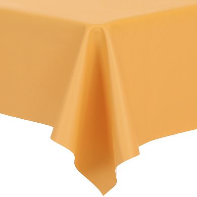 Rectangle Washable Water Resistance Tpu Table Cover 1 Pc, 55" X 63"