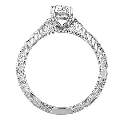 Galaxie Solaire 14k White Gold 1 1/4 Carat T.W. Lab-Grown Diamond Engagement Ring