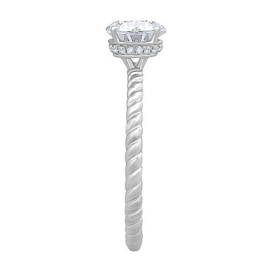 Diamond Medley 14k White Gold 1 Carat T.W. Lab-Grown Diamond Engagement Ring