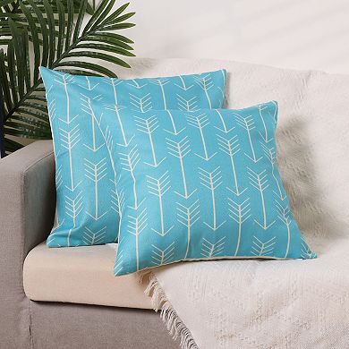 Multicolor Decorative Modern Sofa Home Bedroom Throw Pillow Covers 2 Pcs