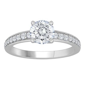 Galaxie Solaire 14k Yellow Gold 1 1/4 Carat T.W. Lab-Grown Diamond Engagement Ring