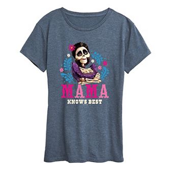 Disney's Coco Women's Mama Knows Best Graphic Tee