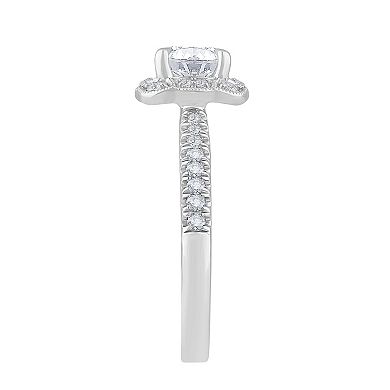 Galaxie Solaire 14k White Gold 1 1/3 Carat T.W. Lab-Grown Diamond Engagement Ring