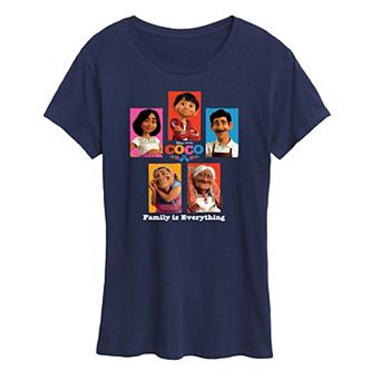 Disney's Coco Women's Family Is Everything Graphic Tee