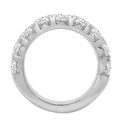 Galaxie Solaire 14k White Gold 2 9/10 Carat T.W. Lab-Grown Diamond Anniversary Band Ring