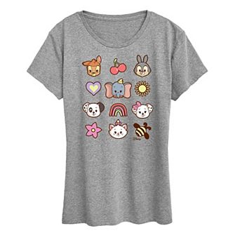 Disney's Women's Character Group Graphic Tee