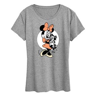 Disney's Minnie Mouse & Figaro Women's Graphic Tee