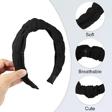 Spa Fabric Headband for Washing Face, Coffee Cute Headbands for Women