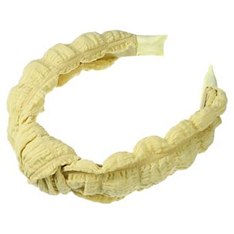 Spa Fabric Headband for Washing Face, Coffee Cute Headbands for Women