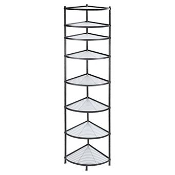 8 tier Kitchen Pot Rack, Cookware Stand Storage Organizer, Shelf Rack