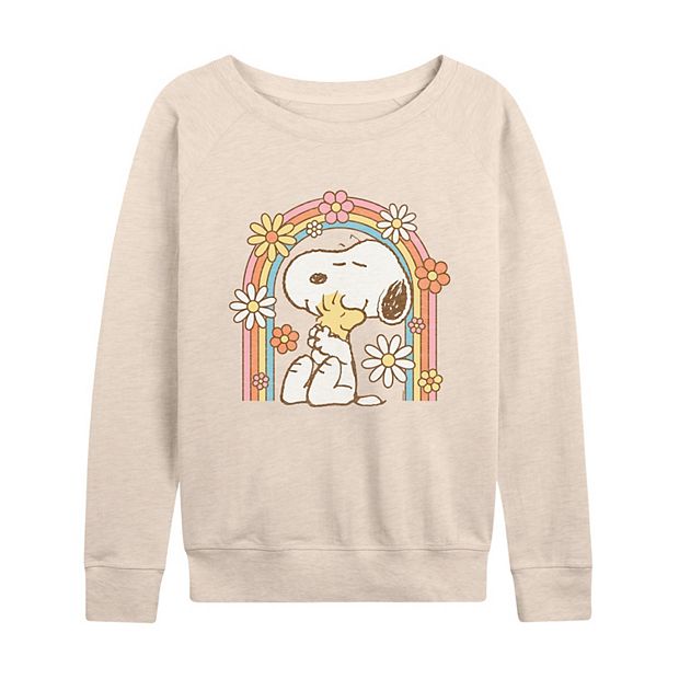 Rainbow snoopy sweater on sale