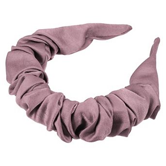 Solid Color Pleated Headband for Women Hairband Hair Hoop Accessories