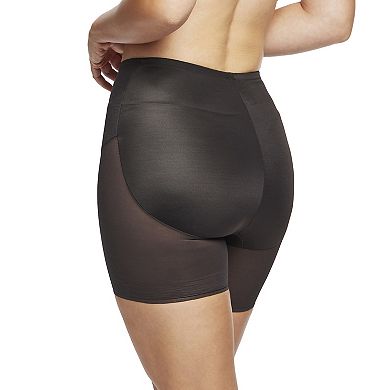 Naomi & Nicole® Shapewear Inside Magic Tummy Tuck Waistline Mid-Thigh Shorts 7608