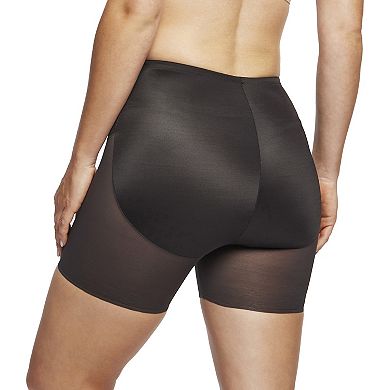 Naomi & Nicole® Shapewear Inside Magic Tummy Tuck Waistline Mid-Thigh Shorts 7608