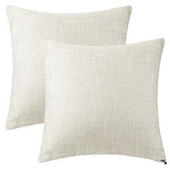 18 x 18 Decorative Throw Pillow Inserts (Set of 2, White) for Kids