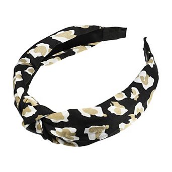 Leopard Pattern Knotted Headbands for Women Hairband Hair Hoop