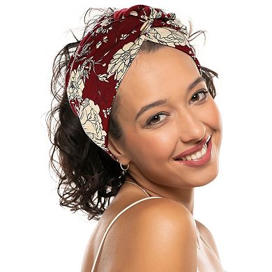 6pcs Yoga Wide Elastic Headscarfs Turban 7.09inch Wide Colorful for Women