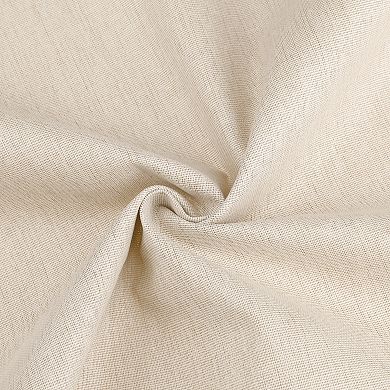 Rectangle Wrinkle-resistant Washable Polyester Linen Table Cover, 35" X 35"