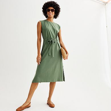 Women's Sonoma Goods For Life® Belted Knit Dress