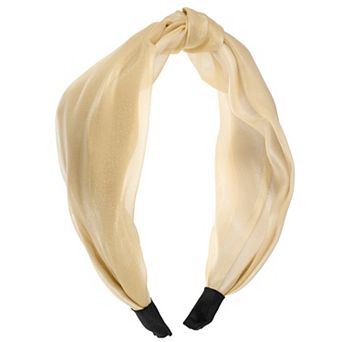 1 pc Knotted Silk Headband Fashion Hairband for Woman Non Slip
