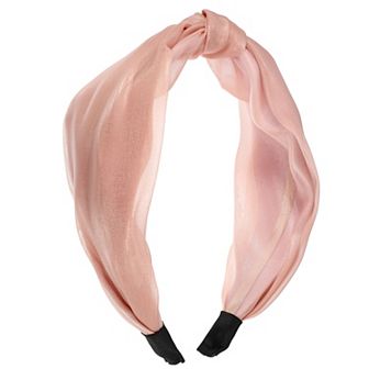 1 pc Knotted Silk Headband Fashion Hairband for Woman Non Slip
