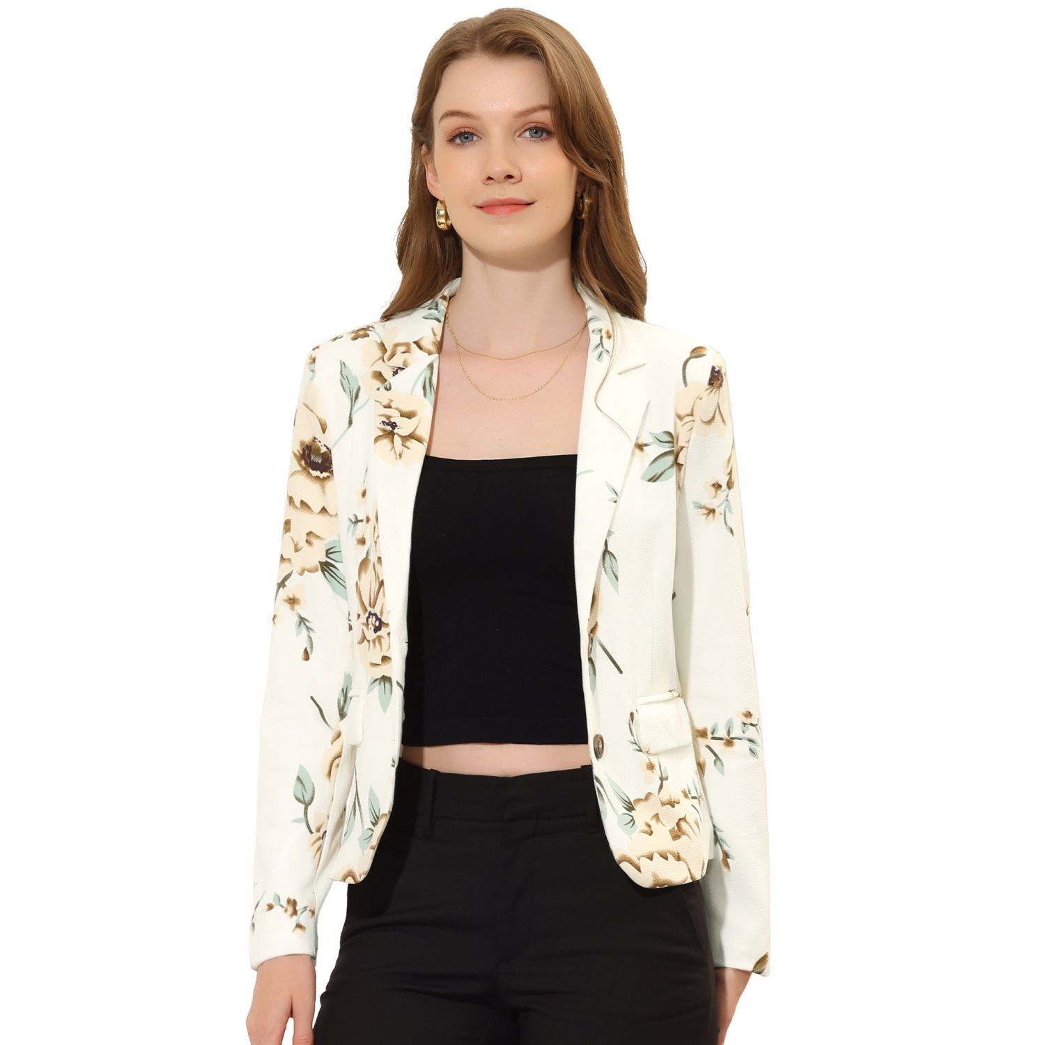 Floral Print Blazers Kohls