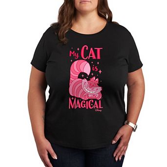Disney's Alice In Wonderland Cheshire Cat Plus Magical Graphic Tee