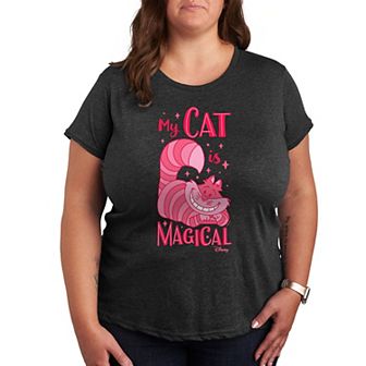 Disney's Alice In Wonderland Cheshire Cat Plus Magical Graphic Tee
