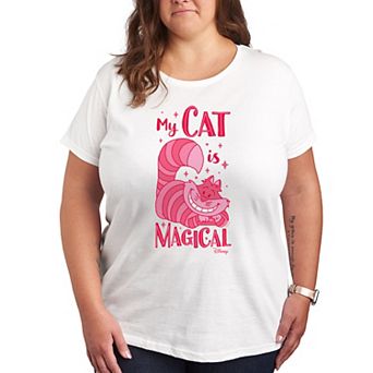 Disney's Alice In Wonderland Cheshire Cat Plus Magical Graphic Tee