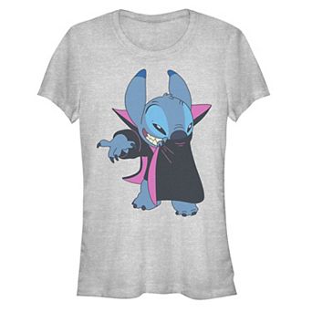 Disney's Lilo & Stitch Juniors' Cheeky Vampire Stitch Graphic Tee