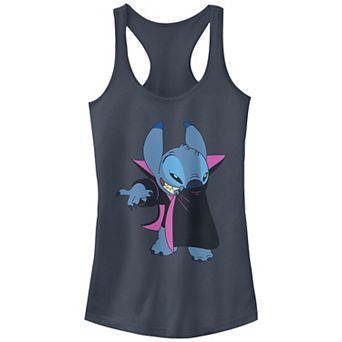 Disney's Lilo & Stitch Juniors' Cheeky Vampire Stitch Racerback Tank Top