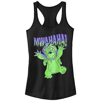 Disney's Lilo & Stitch Juniors' Screaming Stitch Racerback Tank Top