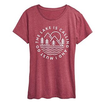 Women's The Lake Is Calling Graphic Tee