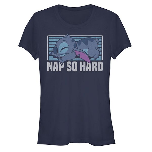 Disney's Lilo & Stitch Juniors' Napping Stitch Graphic Tee