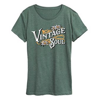 Women's Vintage Soul Graphic Tee