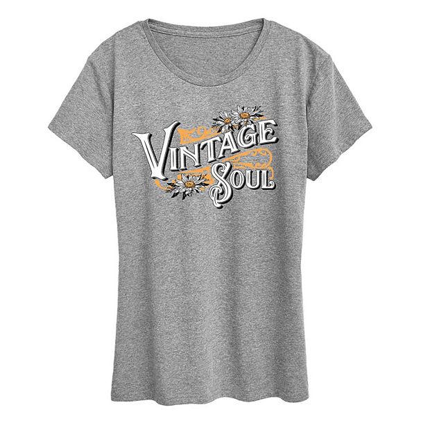 【KOOLOSET】Vintage Soul Graphic Tee Women's Vintage Soul Graphic Tee