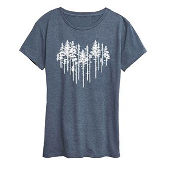 Women's Heart Trees Graphic Tee