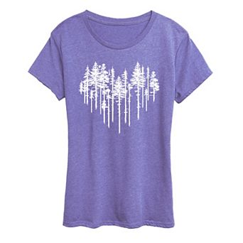Women's Heart Trees Graphic Tee