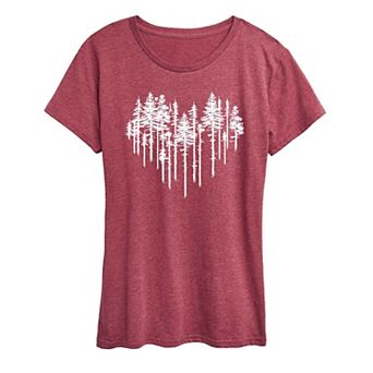 Women's Heart Trees Graphic Tee